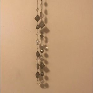 Long Dangle Necklace with beads